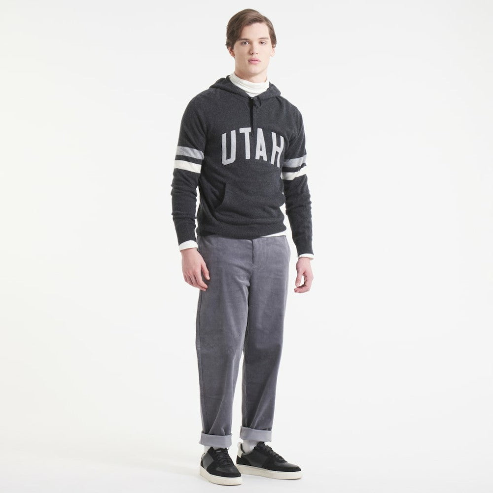 Utah Mammoth Todd Snyder by Fanatics Cashmere Hooded Sweater On Sale