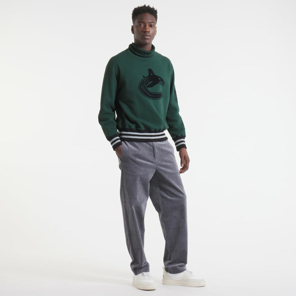 Vancouver Canucks Todd Snyder by Fanatics Relaxed Canadian Fleece Turtleneck Sale