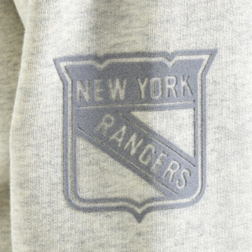 New York Rangers Todd Snyder by Fanatics Relaxed Canadian Fleece Turtleneck On Sale