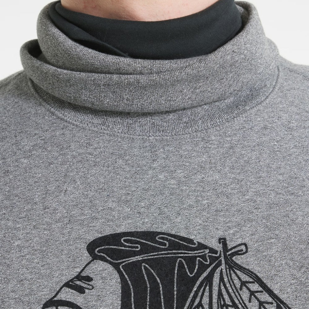 Chicago Blackhawks Todd Snyder by Fanatics Relaxed Canadian Fleece Turtleneck Online