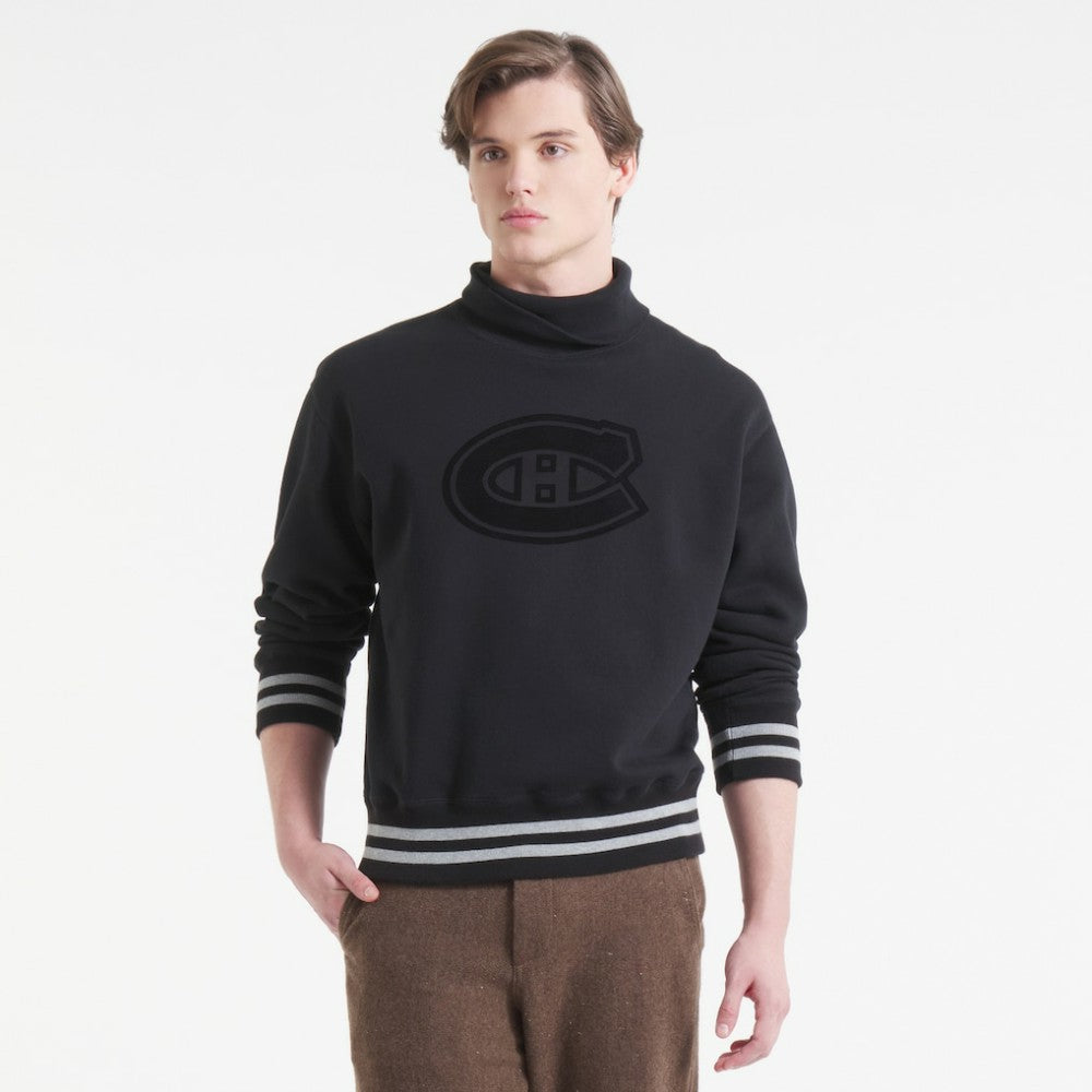 Montreal Canadiens Todd Snyder by Fanatics Relaxed Canadian Fleece Turtleneck For Sale