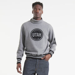 Utah Mammoth Todd Snyder by Fanatics Relaxed Canadian Fleece Turtleneck Online