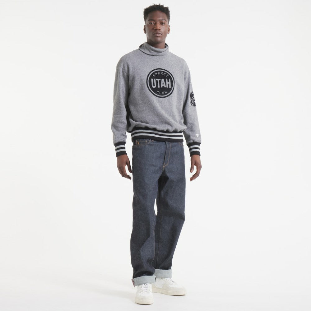 Utah Mammoth Todd Snyder by Fanatics Relaxed Canadian Fleece Turtleneck Online