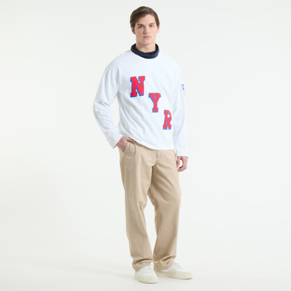 New York Rangers Todd Snyder by Fanatics Heavyweight Football Jersey Discount