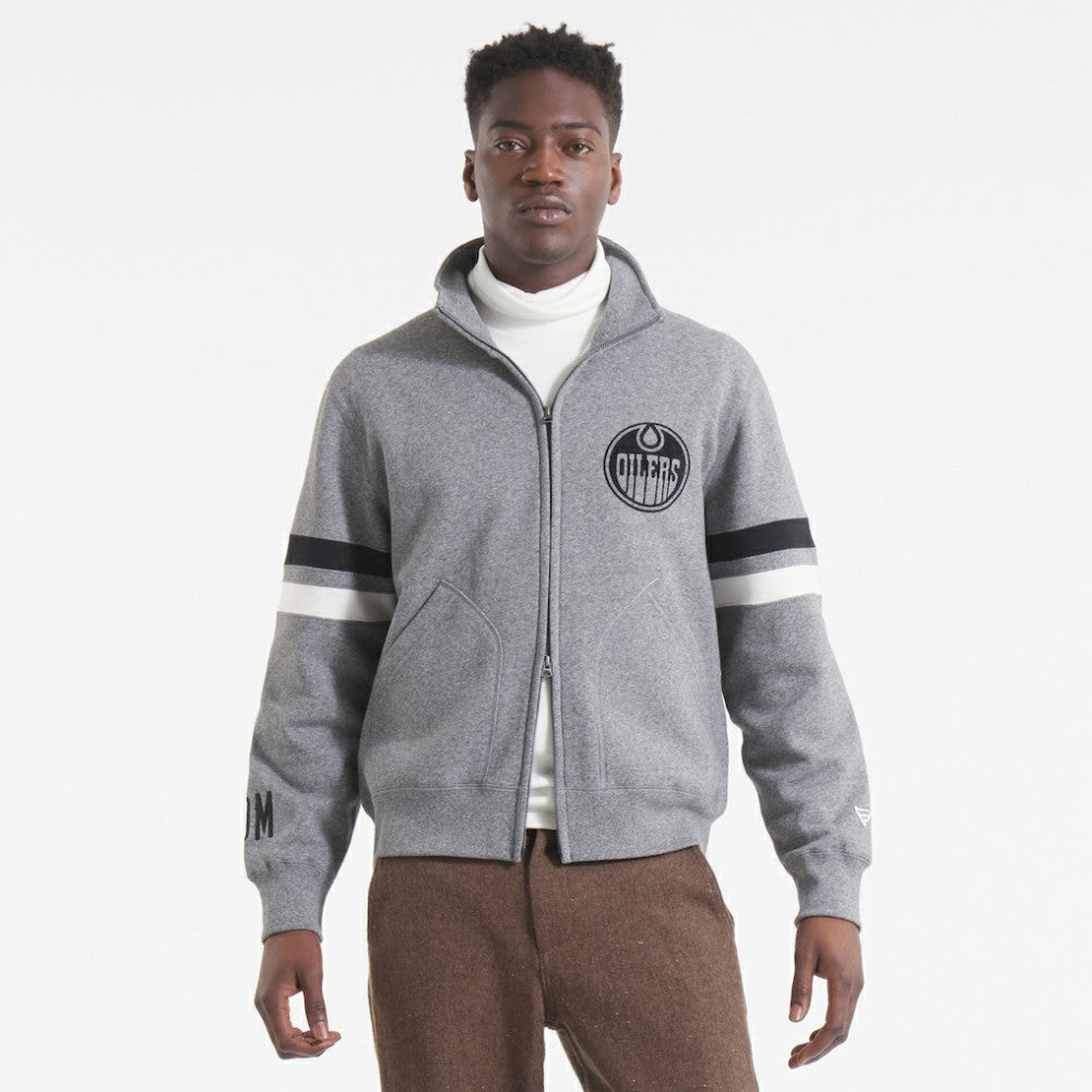 Edmonton Oilers Todd Snyder by Fanatics Full-Zip Fleece On Sale