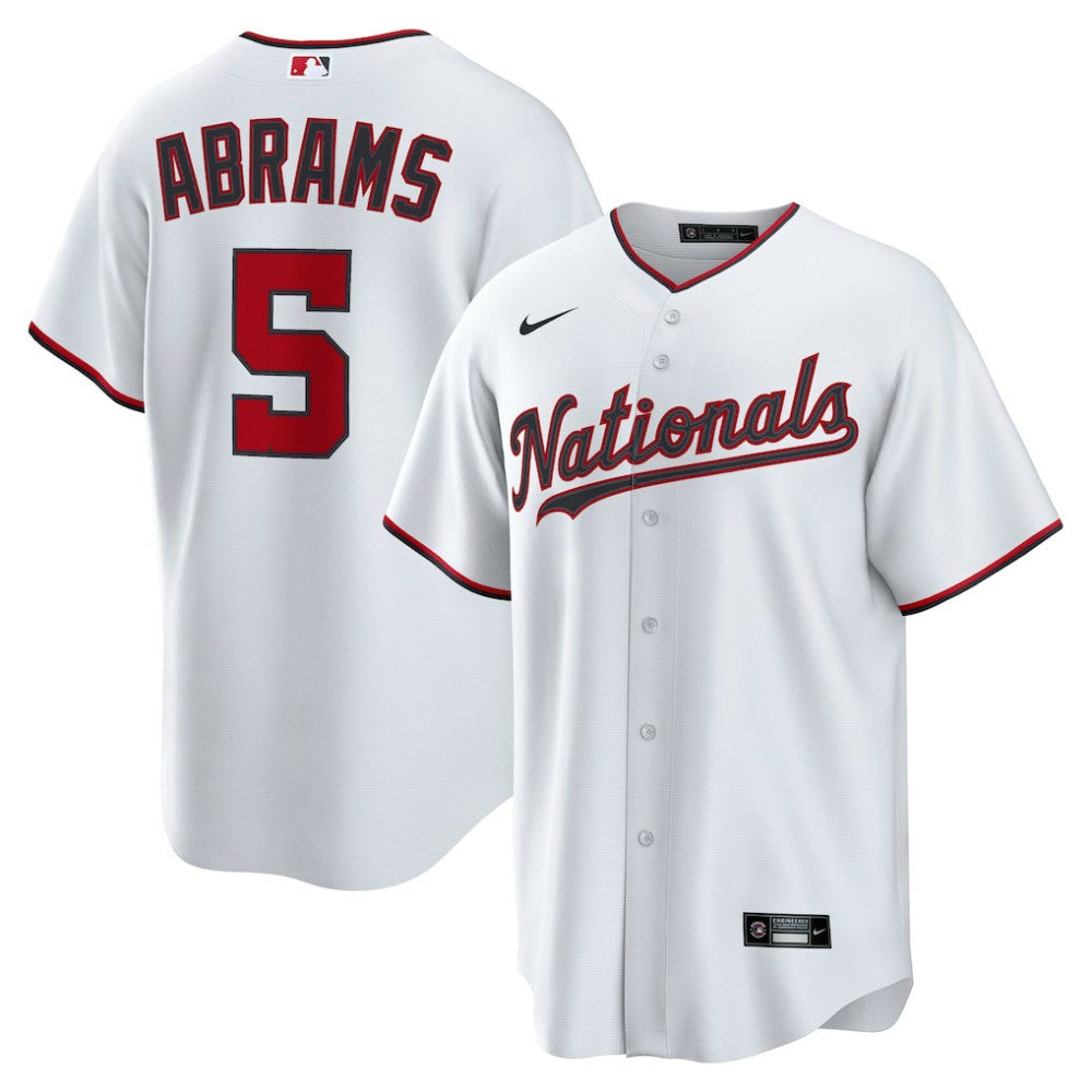 CJ Abrams Washington Nationals Nike Home Replica Jersey | MLB Outlet