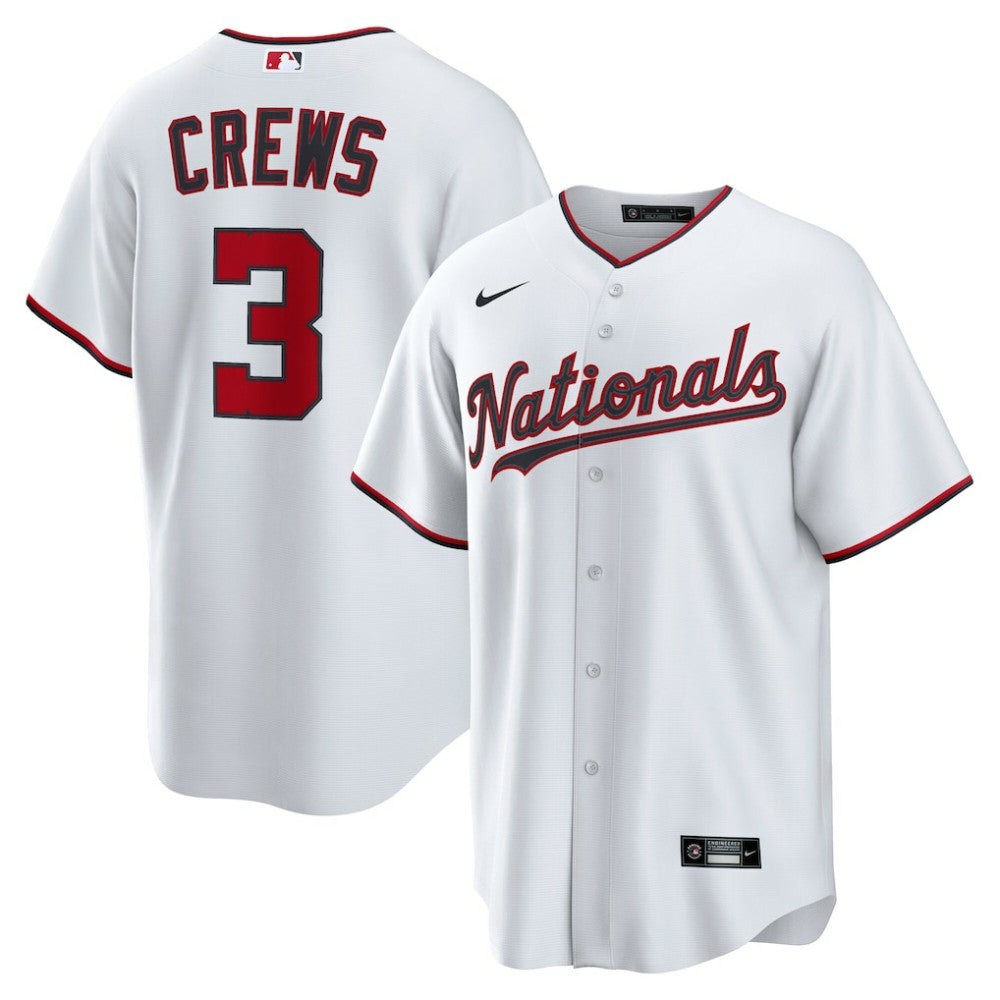 Dylan Crews Washington Nationals Nike Home Replica Jersey | MLB Sale