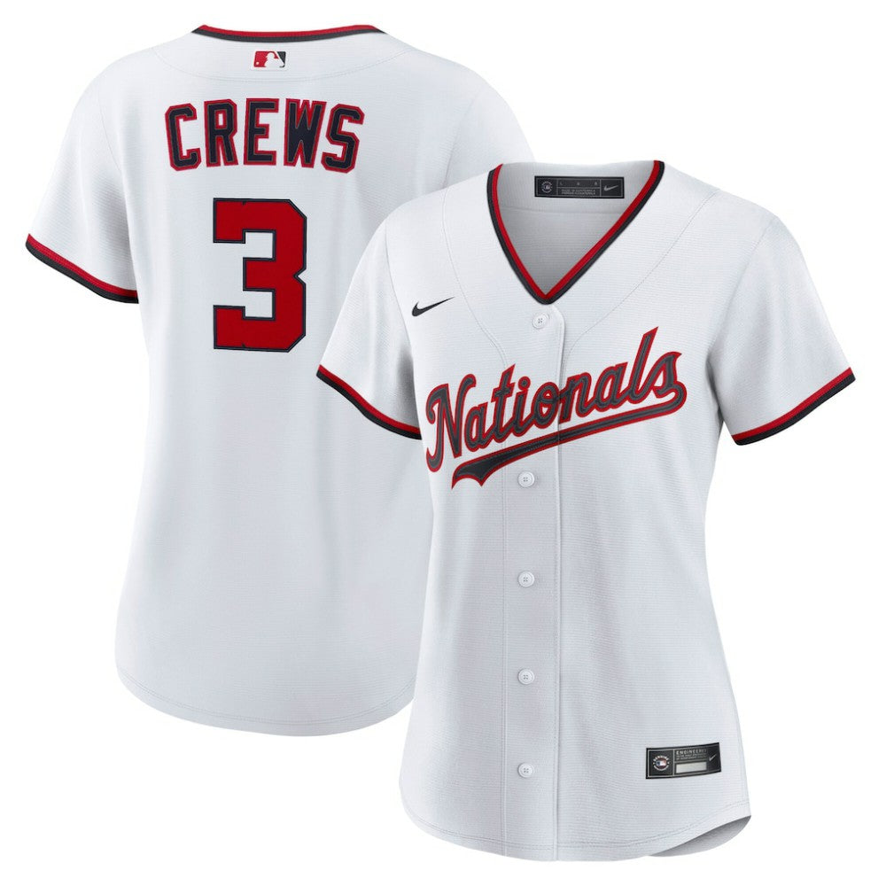 Dylan Crews Washington Nationals Nike Women's Home Replica Jersey | MLB Outlet