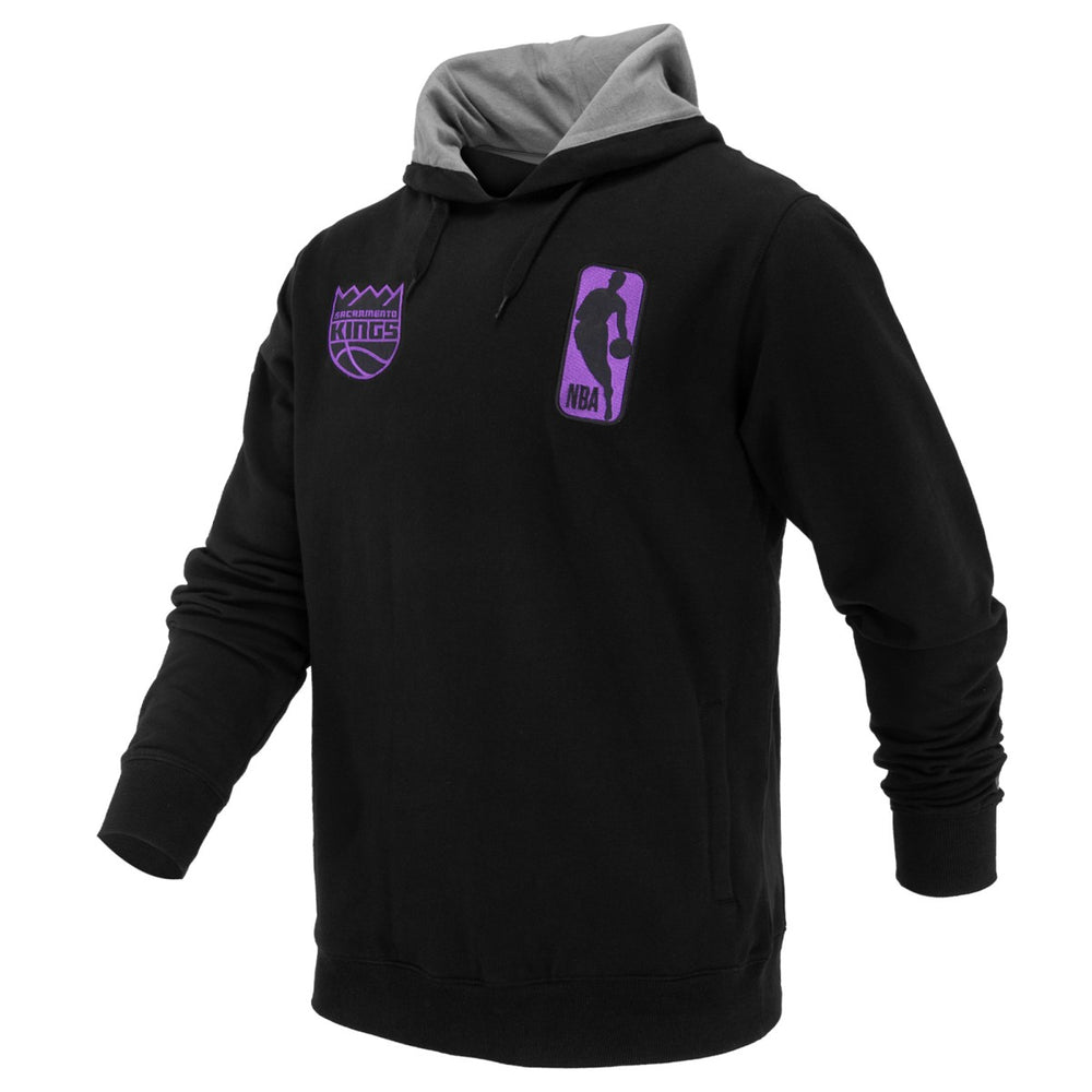 Sacramento Kings FISLL Unisex Logoman Shadow Collection Pullover Hoodie Discount