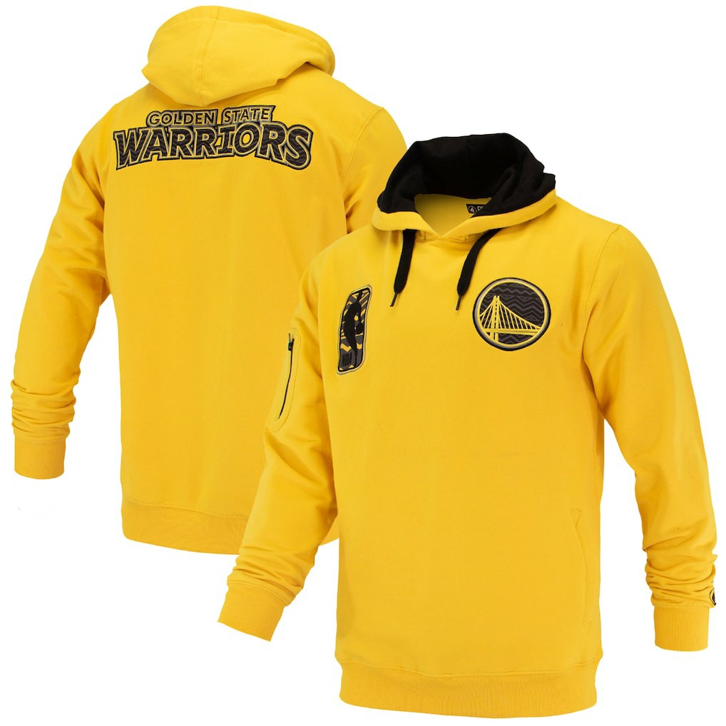 Golden State Warriors FISLL Unisex Logoman Shadow Collection Pullover Hoodie sale On Sale