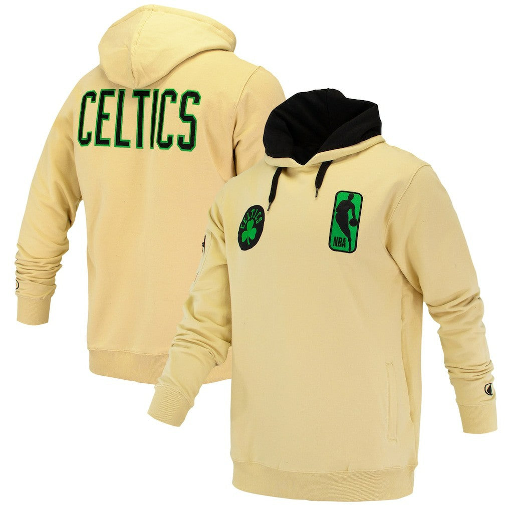 Boston Celtics FISLL Unisex Logoman Shadow Collection Pullover Hoodie New