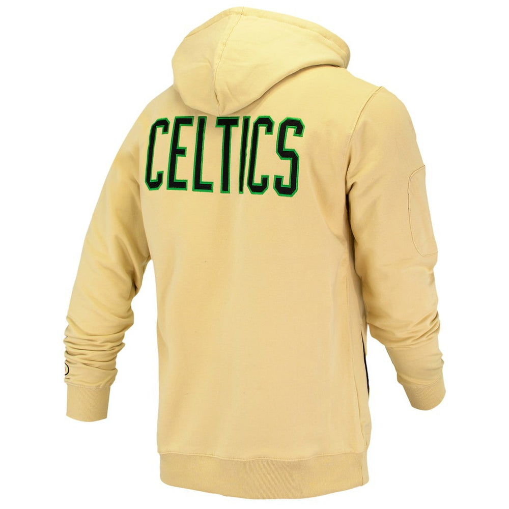 Boston Celtics FISLL Unisex Logoman Shadow Collection Pullover Hoodie New
