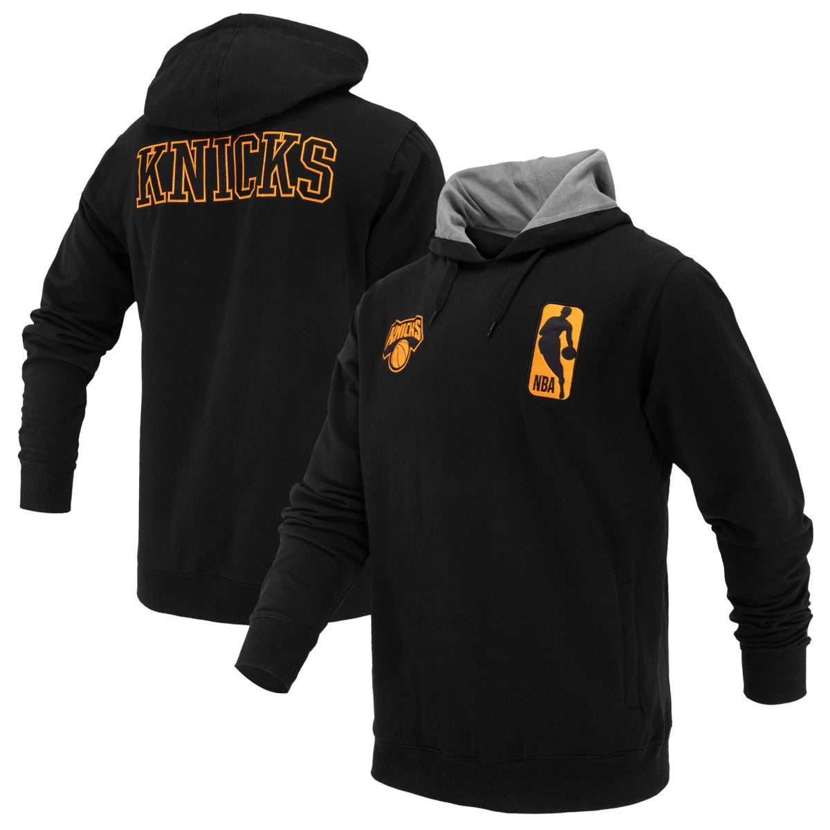 New York Knicks FISLL Unisex Logoman Shadow Collection Pullover Hoodie New