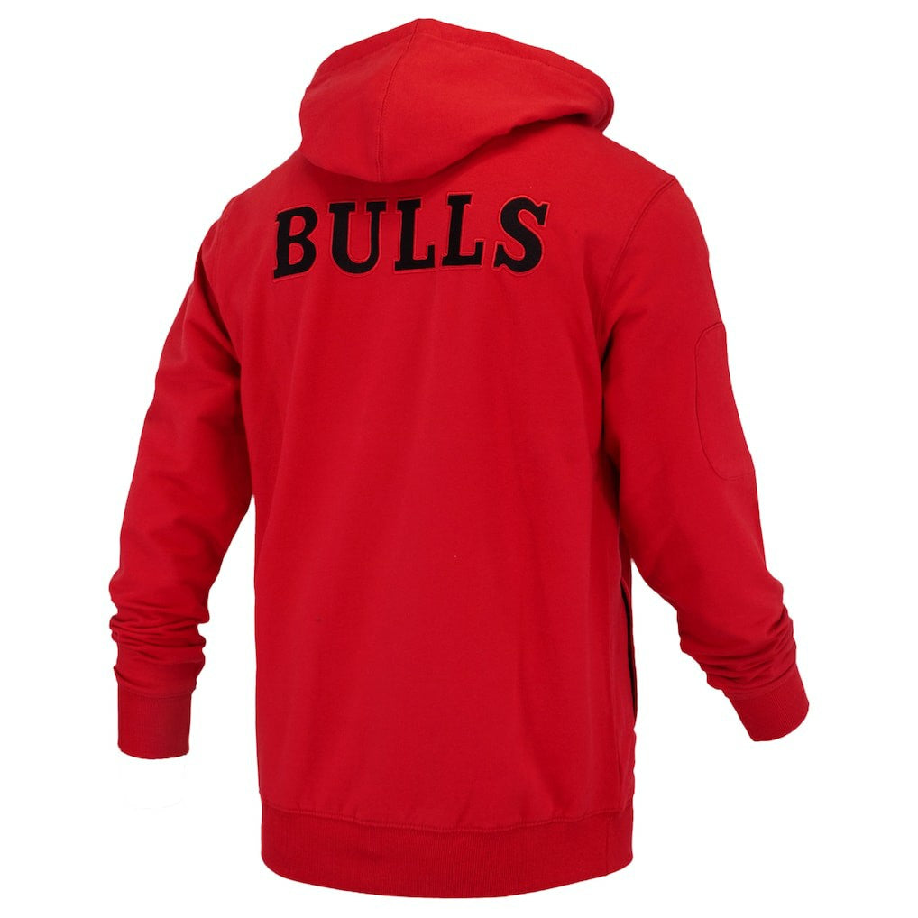 Chicago Bulls FISLL Unisex Logoman Shadow Collection Pullover Hoodie Discount