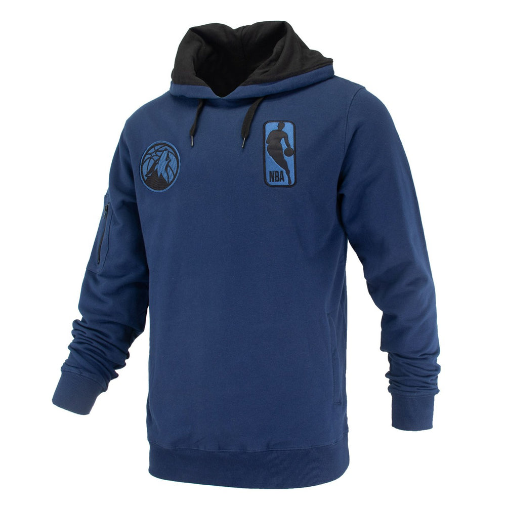 Minnesota Timberwolves FISLL Unisex Logoman Shadow Collection Pullover Hoodie For Sale
