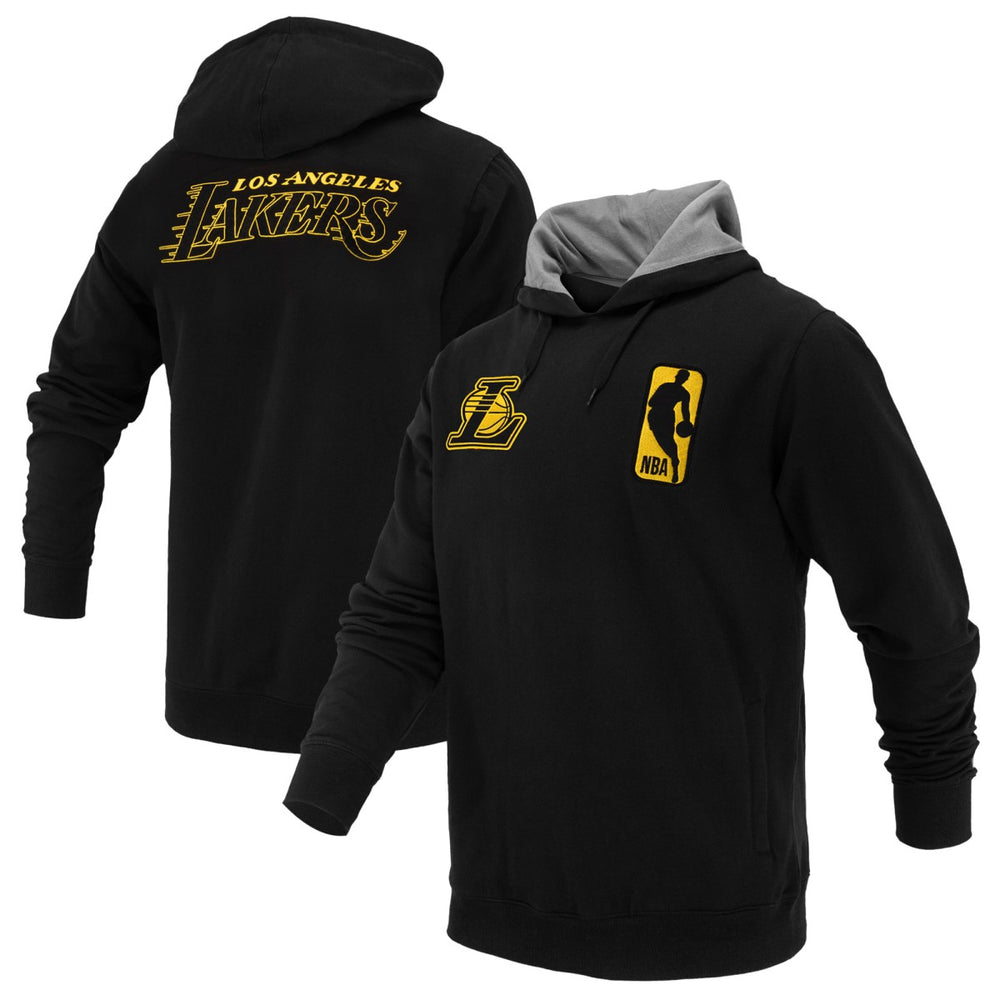 Los Angeles Lakers FISLL Unisex Logoman Shadow Collection Pullover Hoodie Discount