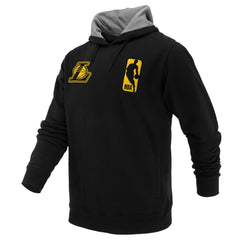 Los Angeles Lakers FISLL Unisex Logoman Shadow Collection Pullover Hoodie Discount