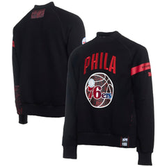 Philadelphia 76ers NBA x Two Hype Culture & Hoops Collection Premium Pullover Sweatshirt - Black discount For Sale