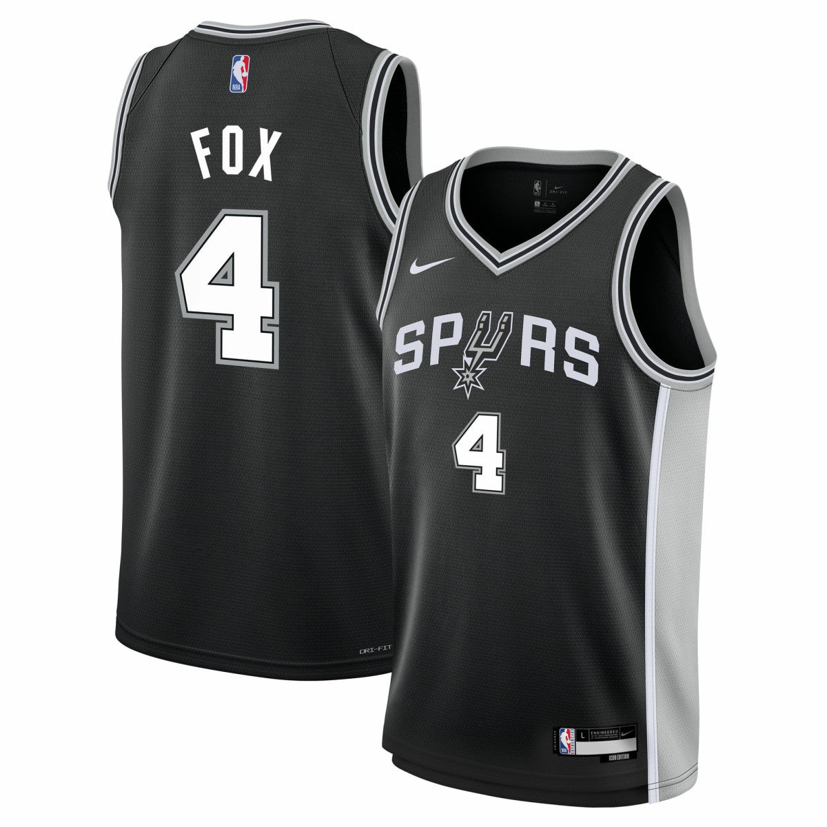 De'Aaron Fox San Antonio Spurs Youth Swingman Jersey Online