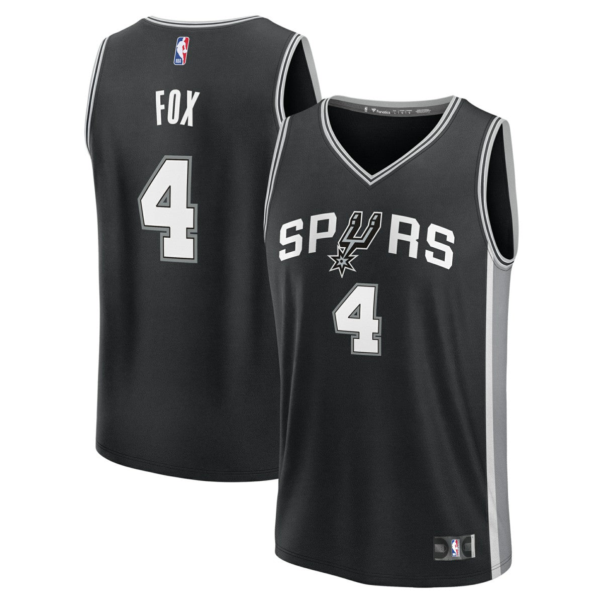 De'Aaron Fox San Antonio Spurs Youth Fast Break Replica Player Jersey New