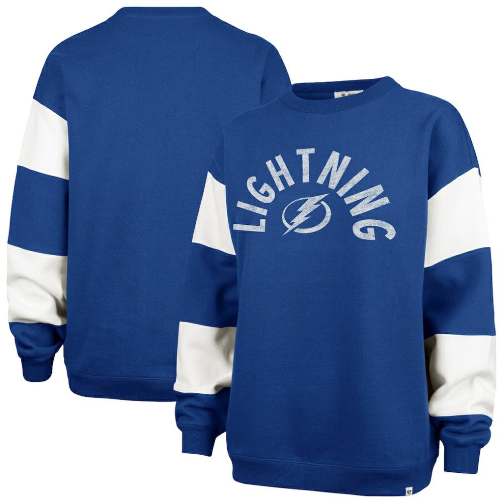 Tampa Bay Lightning '47 Women's Eephus Barred Pullover Sweatshirt Online