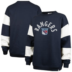 New York Rangers '47 Women's Eephus Barred Pullover Sweatshirt On Sale
