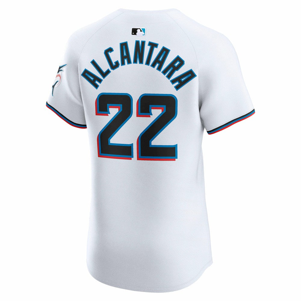 Sandy Alcantara Miami Marlins Nike Home Elite Jersey | MLB Online
