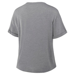 Philadelphia Eagles Fanatics Women's Tribute Tri-Blend Boxy T-Shirt