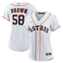 Hunter Brown Houston Astros Nike Women's Home Replica Jersey | MLB Online