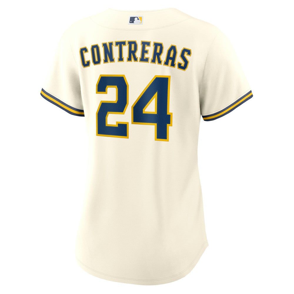 William Contreras Milwaukee Brewers Nike Women's Home Replica Jersey | MLB US
