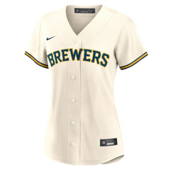Joey Ortiz Milwaukee Brewers Nike Women's Home Replica Jersey | MLB For sale