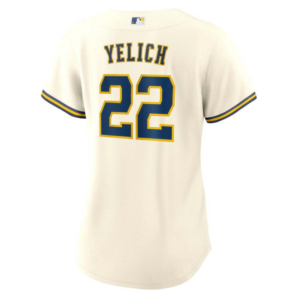 Christian Yelich Milwaukee Brewers Nike Women's Home Replica Jersey | MLB Sale