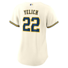 Christian Yelich Milwaukee Brewers Nike Women's Home Replica Jersey | MLB Sale