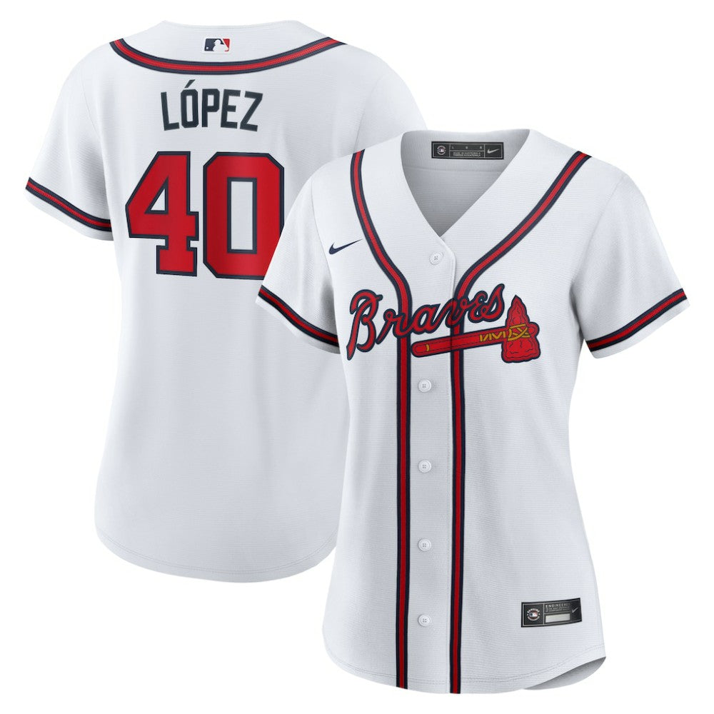 Reynaldo Lopez Atlanta Braves Nike Women's Home Replica Jersey | MLB New
