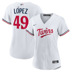 Pablo Lopez Minnesota Twins Nike Women's Home Replica Jersey | MLB Online