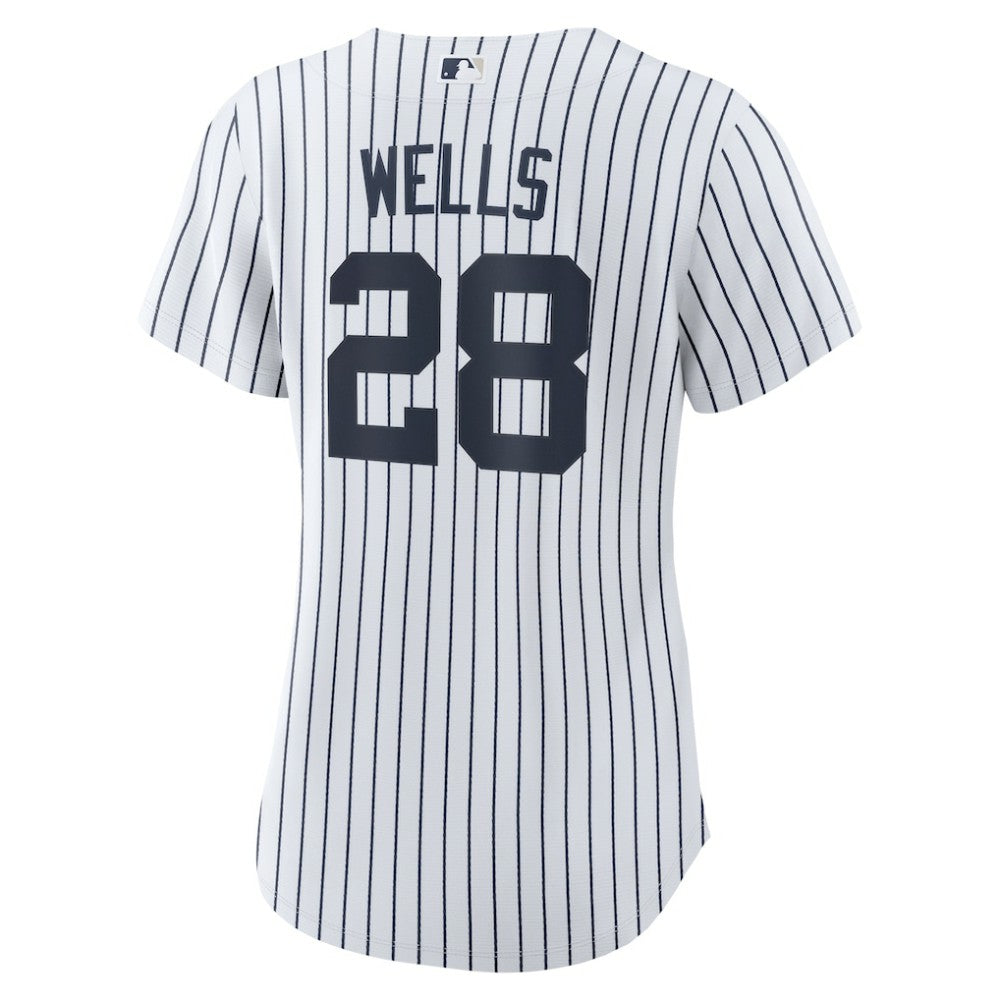 Austin Wells New York Yankees Women's Home Replica Jersey - White