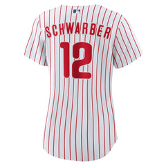 Kyle Schwarber Philadelphia Phillies Women's Home Replica Jersey - White