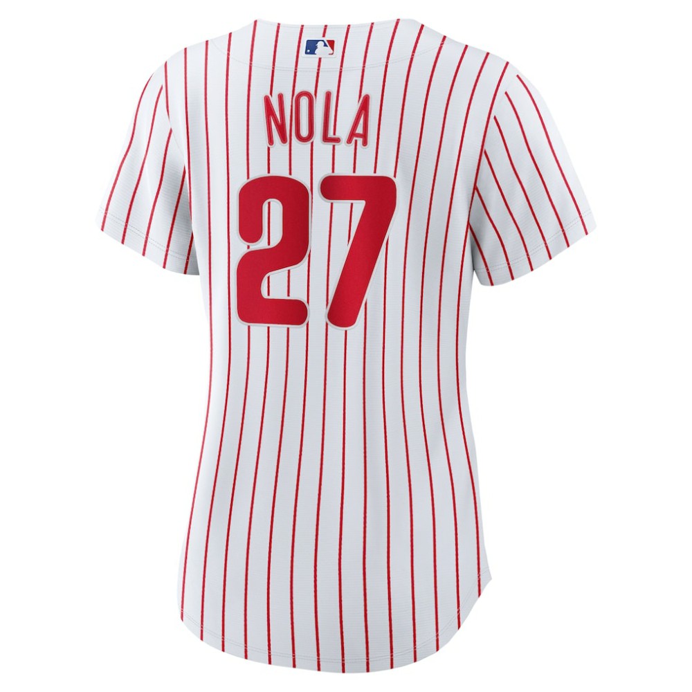 Aaron Nola Philadelphia Phillies Nike Women's Home Replica Jersey | MLB Online