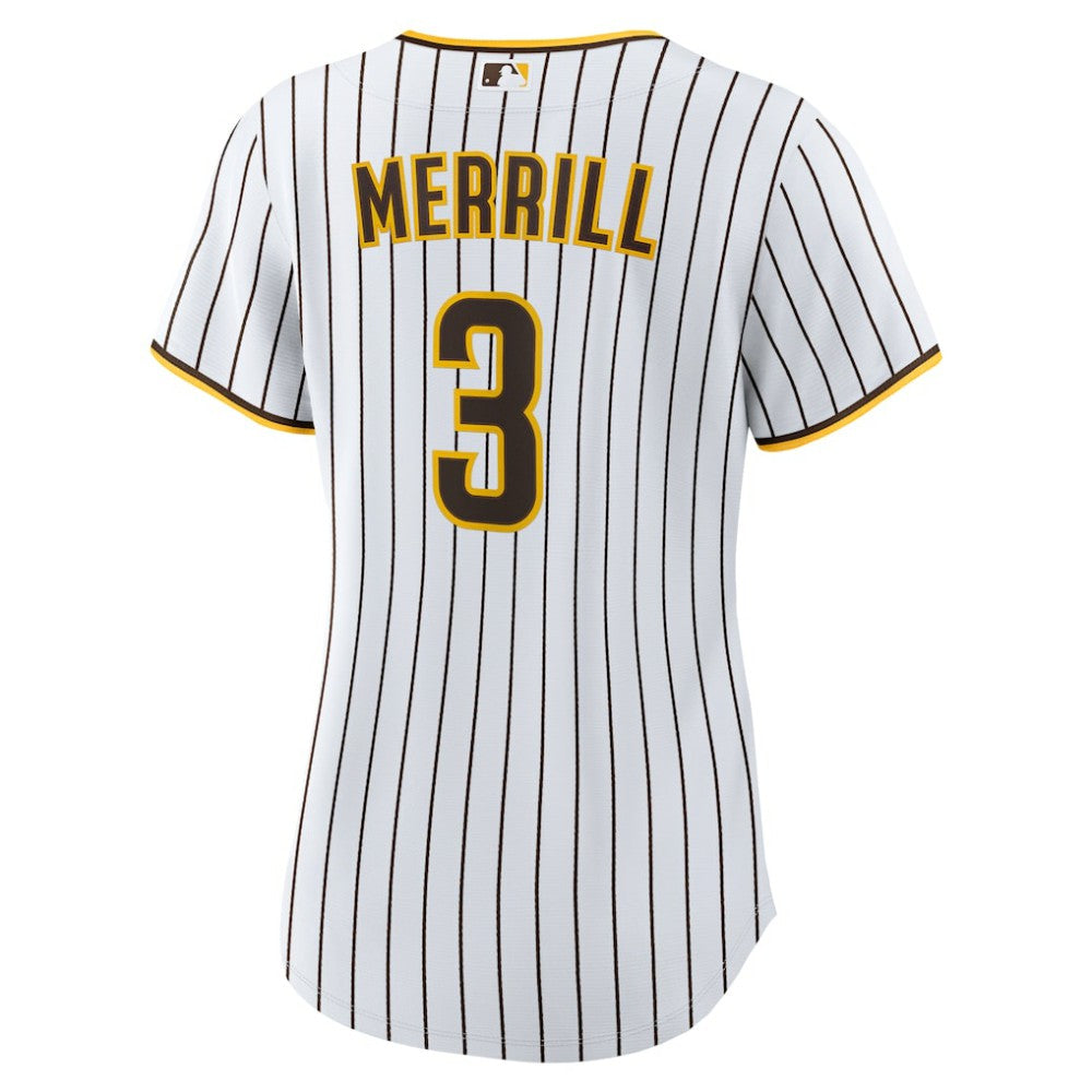 Jackson Merrill San Diego Padres Nike Women's Home Replica Jersey | MLB Shop