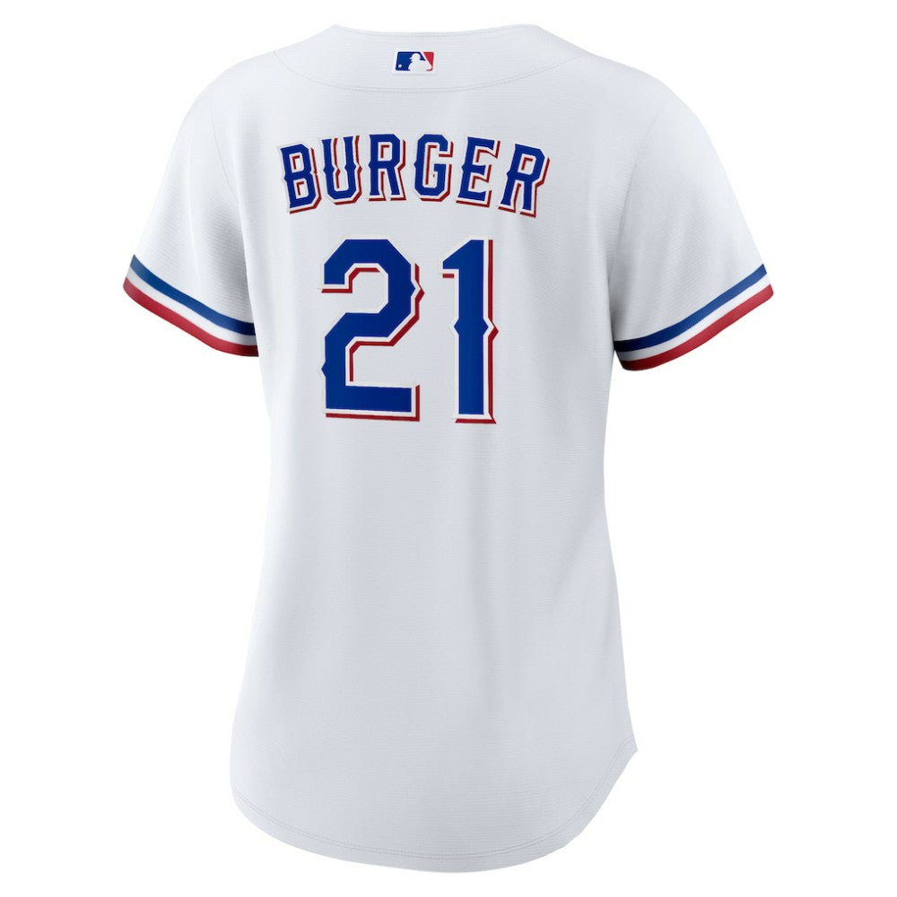 Jake Burger Texas Rangers Nike Women's Home Replica Jersey | MLB Discount