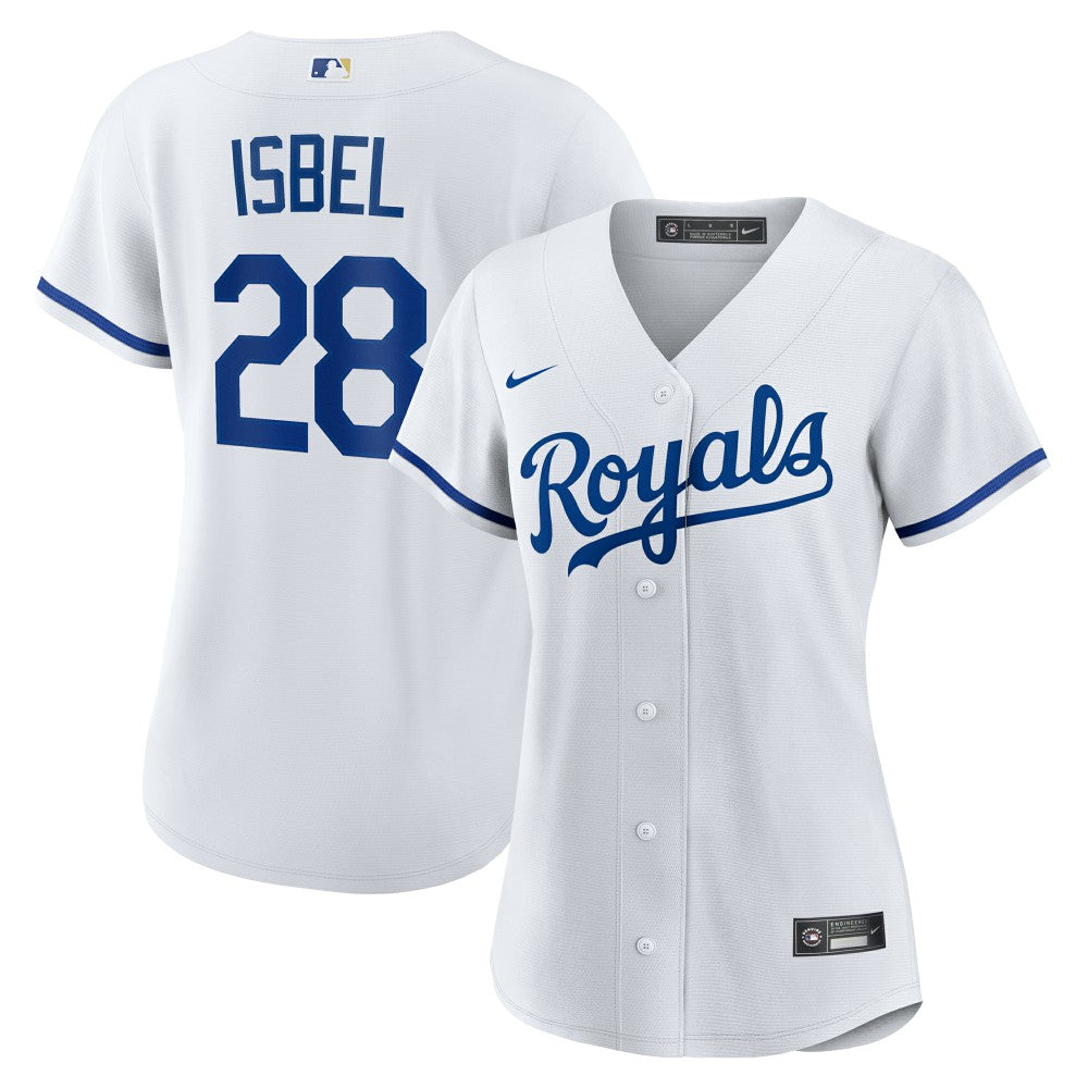Kyle Isbel Kansas City Royals Nike Women's Home Replica Jersey | MLB Outlet