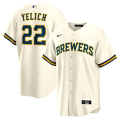 Christian Yelich Milwaukee Brewers Nike Home Replica Jersey | MLB On Sale