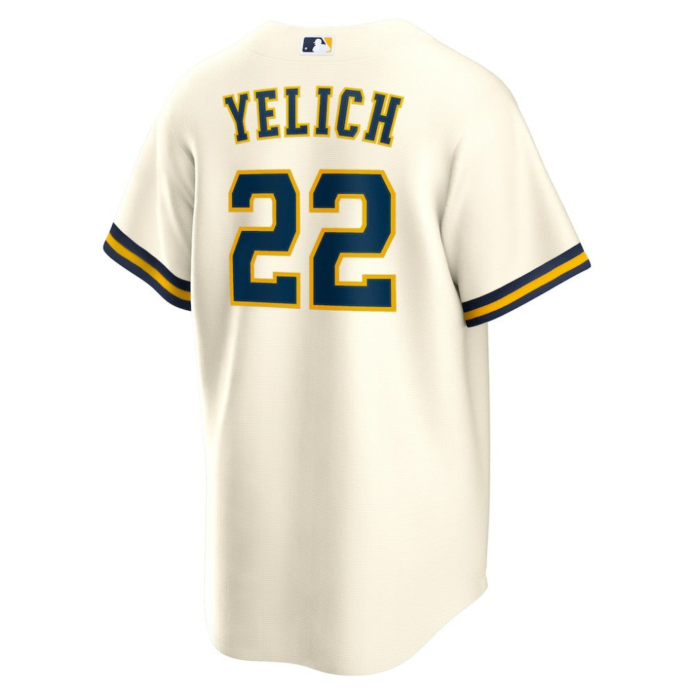 Christian Yelich Milwaukee Brewers Nike Home Replica Jersey | MLB On Sale