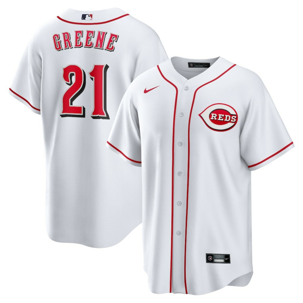 Hunter Greene Cincinnati Reds Nike Home Replica Jersey | MLB Discount