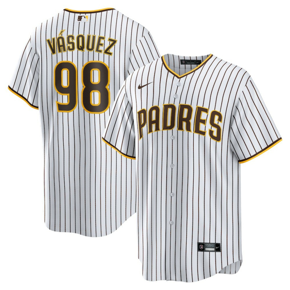 Randy Vasquez San Diego Padres Nike Home Replica Jersey | MLB New