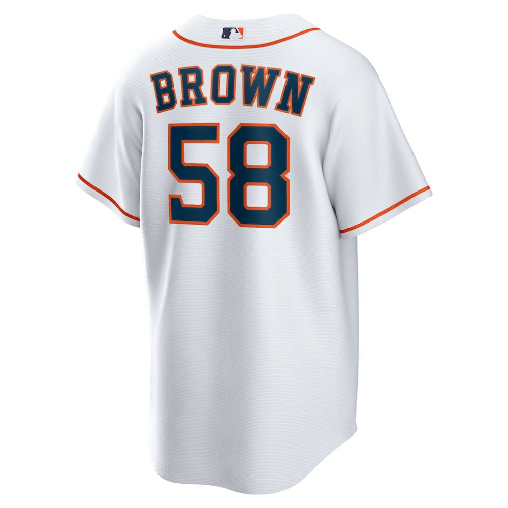 Hunter Brown Houston Astros Nike Home Replica Jersey | MLB On Sale