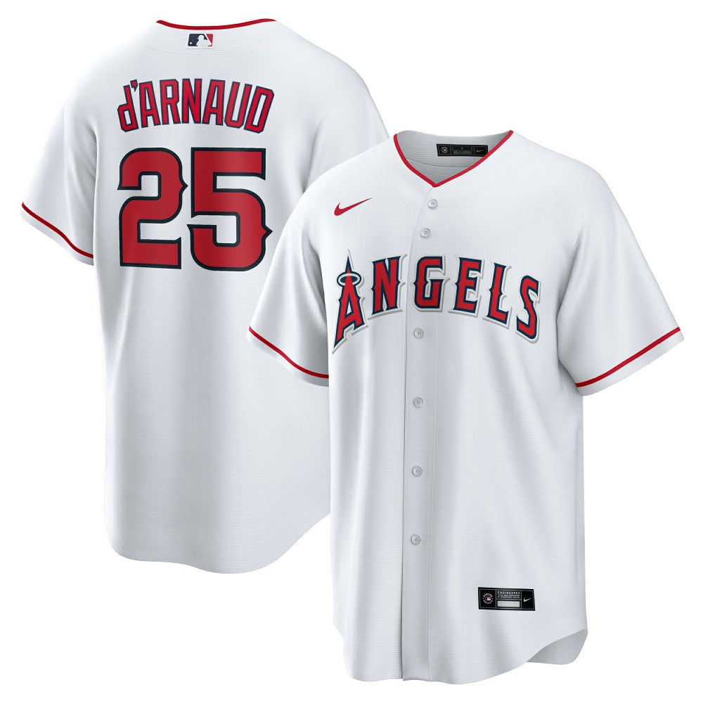 Travis d'Arnaud Los Angeles Angels Nike Home Replica Jersey | MLB On Sale