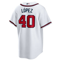 Reynaldo Lopez Atlanta Braves Nike Home Replica Jersey | MLB On Sale