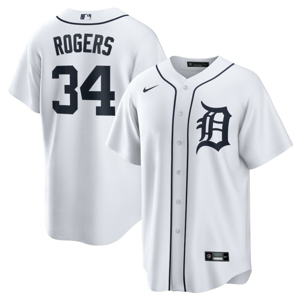 Jake Rogers Detroit Tigers Nike Home Replica Jersey | MLB Discount