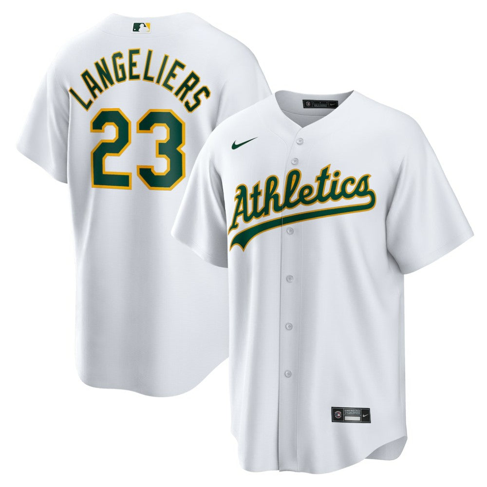 Shea Langeliers Athletics Nike Home Replica Jersey | MLB Near me